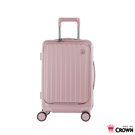 CROWN 21吋 BOXY 前開框架拉桿箱 C-F5278H-21