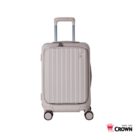 CROWN 21吋 BOXY 前開框架拉桿箱 C-F5278H-21