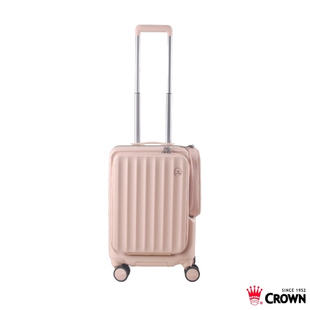 CROWN 19.5吋 WAVE 側袋磁吸登機箱 C-F0425-19.5