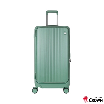 CROWN BOXY 28吋 前開框架胖胖拉桿箱 C-F5292H-F28