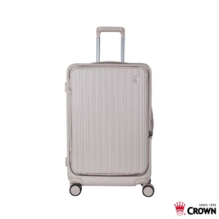 CROWN 26吋 BOXY 前開框架拉桿箱 C-F5278H-26