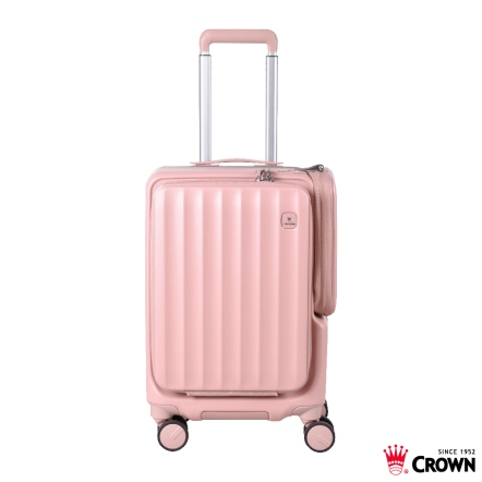 CROWN 19.5吋 WAVE 側袋磁吸登機箱 C-F0425-19.5