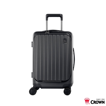 CROWN 21吋 BOXY 前開框架拉桿箱 C-F5278H-21