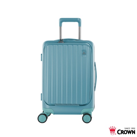CROWN 21吋 BOXY 前開框架拉桿箱 C-F5278H-21